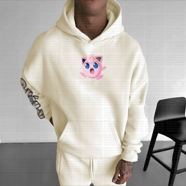 Unisex “Pokémon” Anime Graphic Streetwear Vintage Hoodie