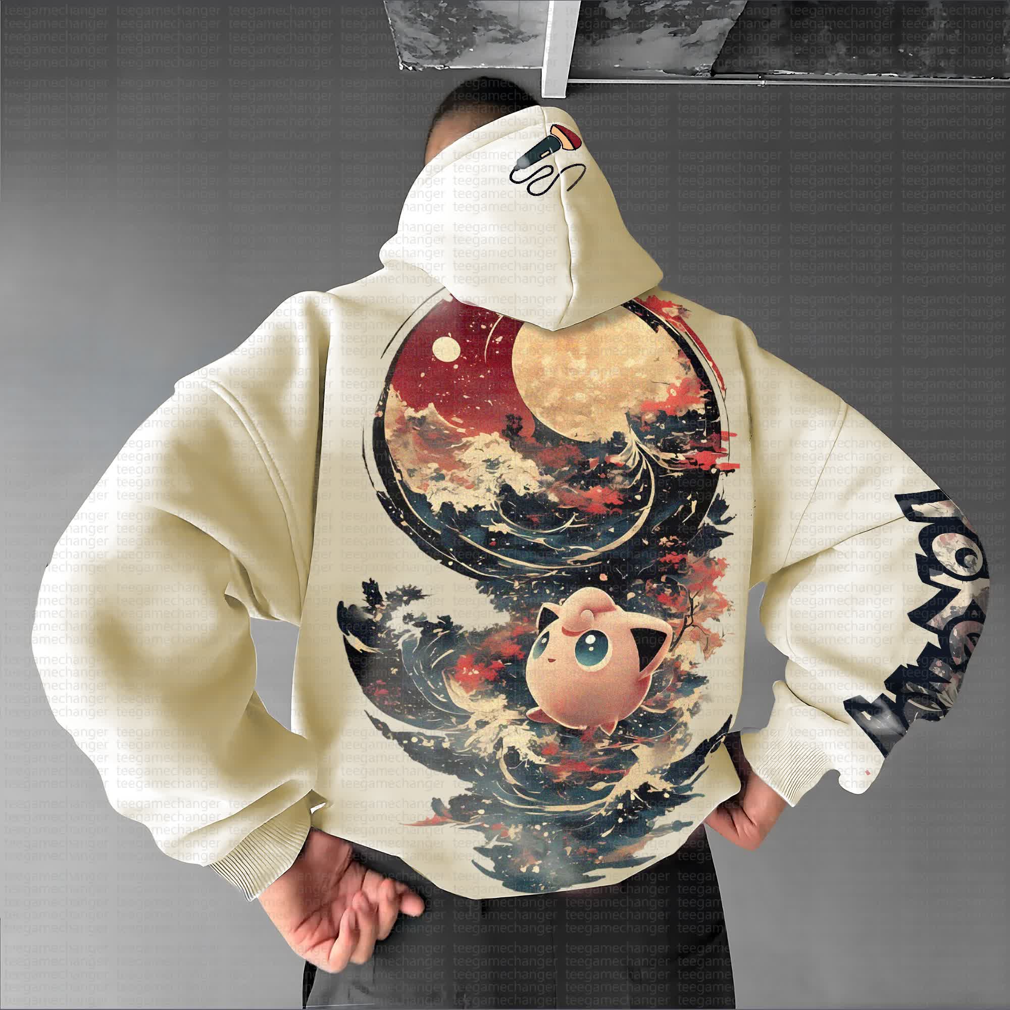 Unisex “Pokémon” Anime Graphic Streetwear Vintage Hoodie