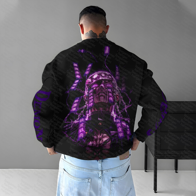 Unisex Anime Graphic Inspired Vintage Sweatshirt