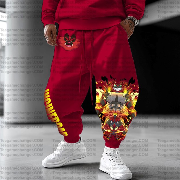 Unisex Anime Inspired Vintage Pants