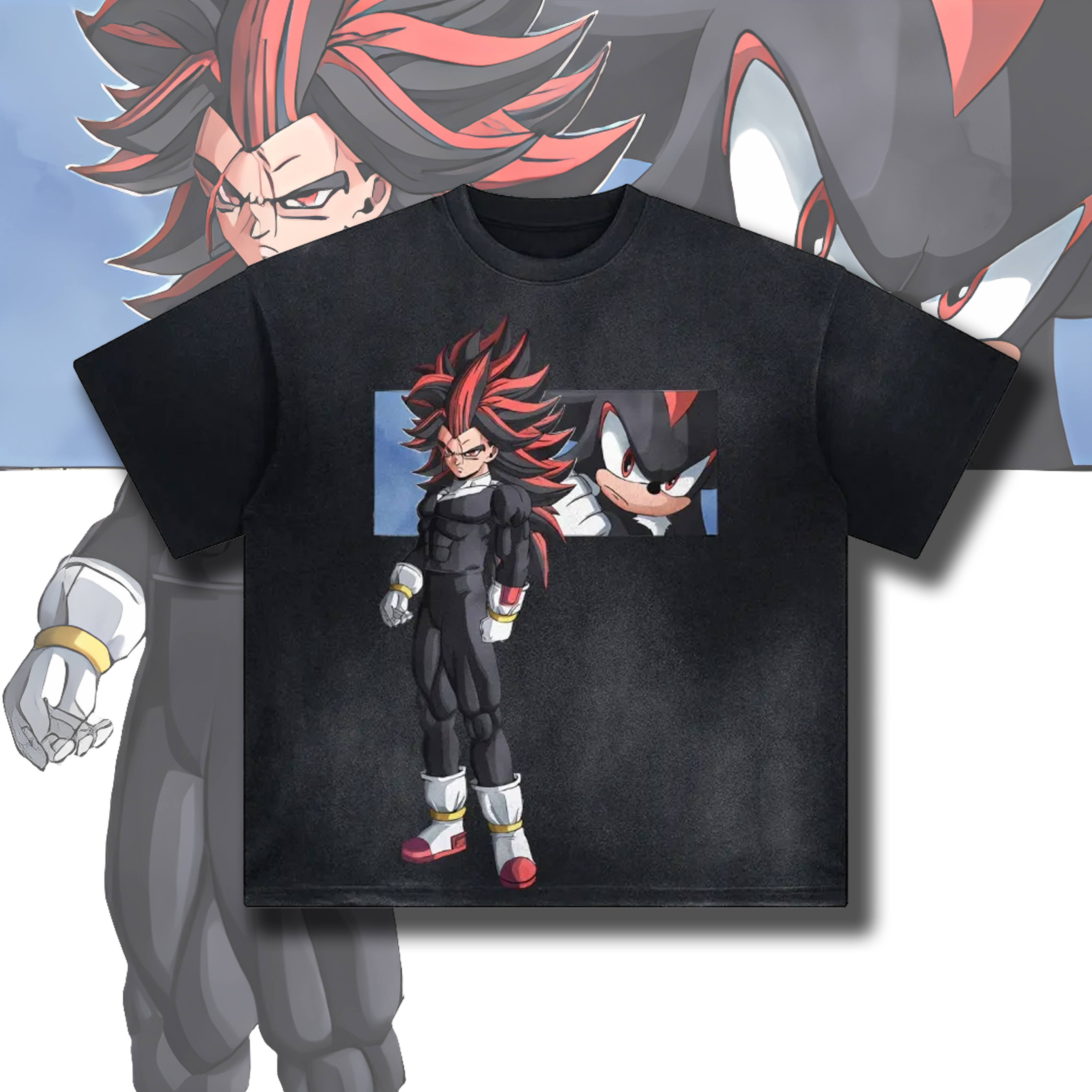 Unisex Anime Inspired Vintage T-Shirt