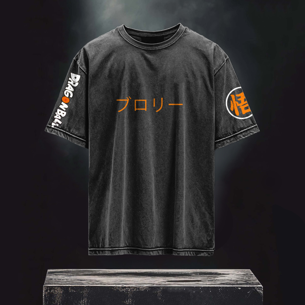 Unisex Anime Inspired Vintage T-Shirt