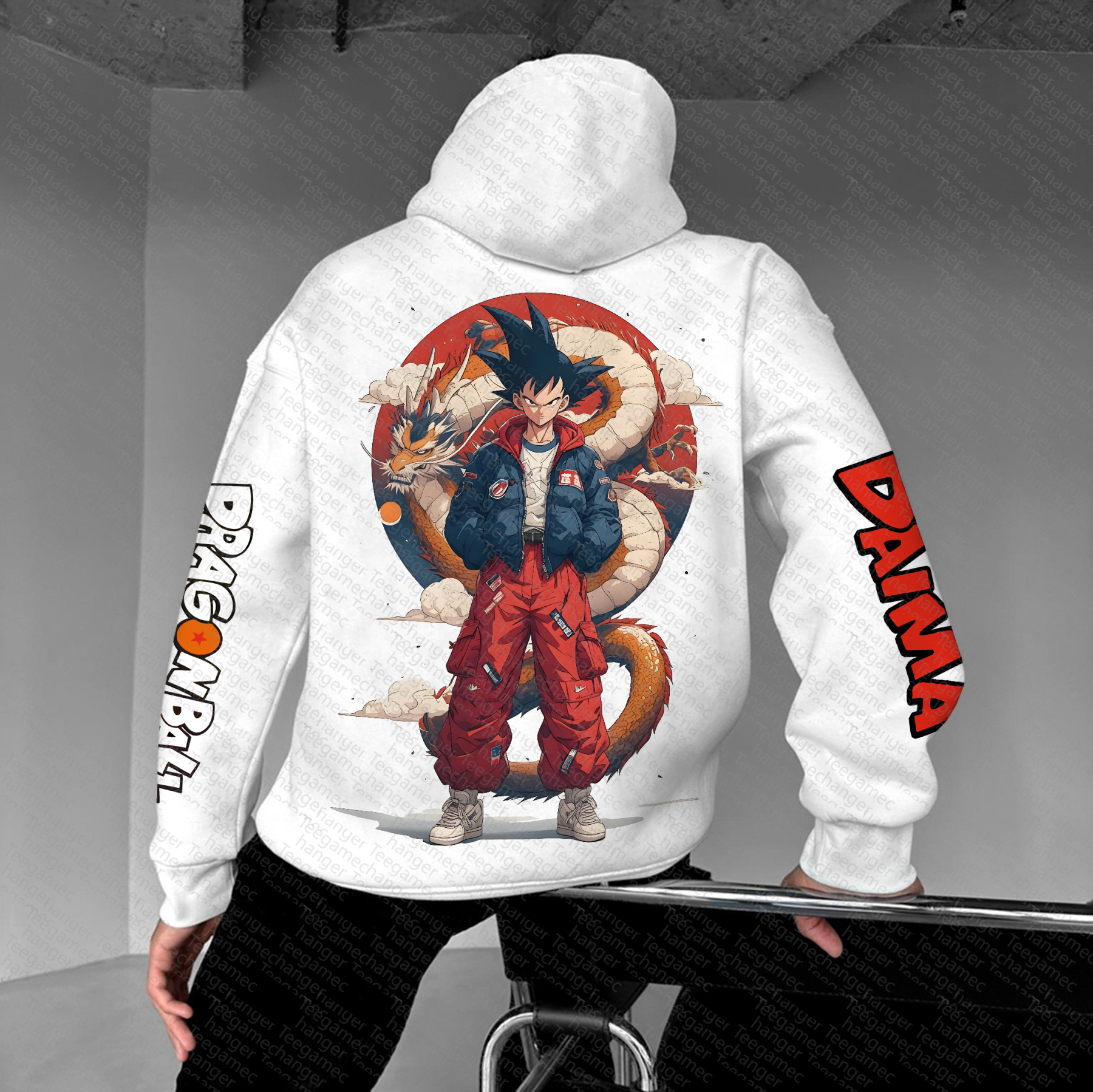 Unisex “Dragon Ball” Anime Graphic Streetwear Vintage Hoodie