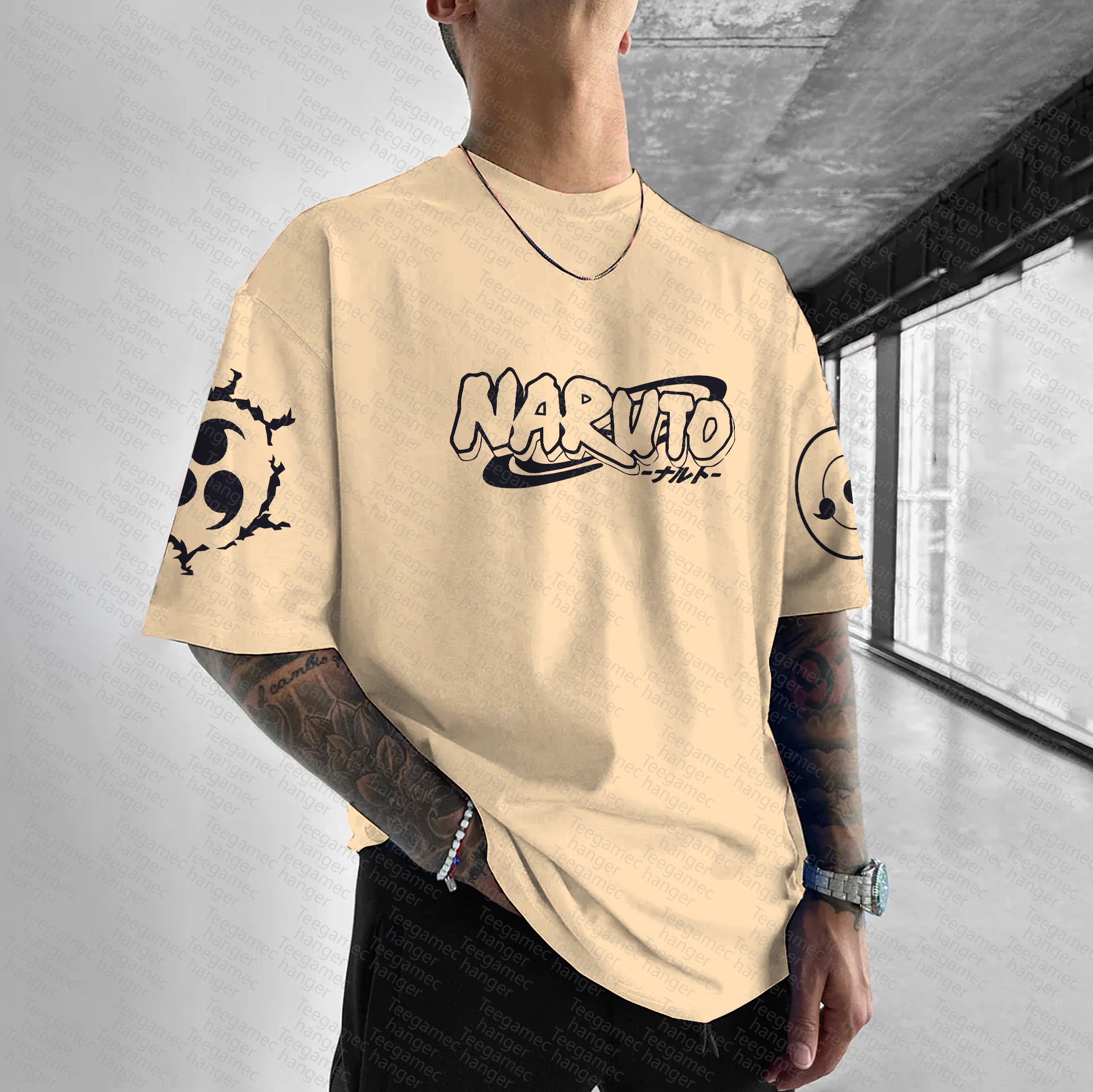 Unisex  "NARUTO" Anime Inspired Vintage T-Shirt