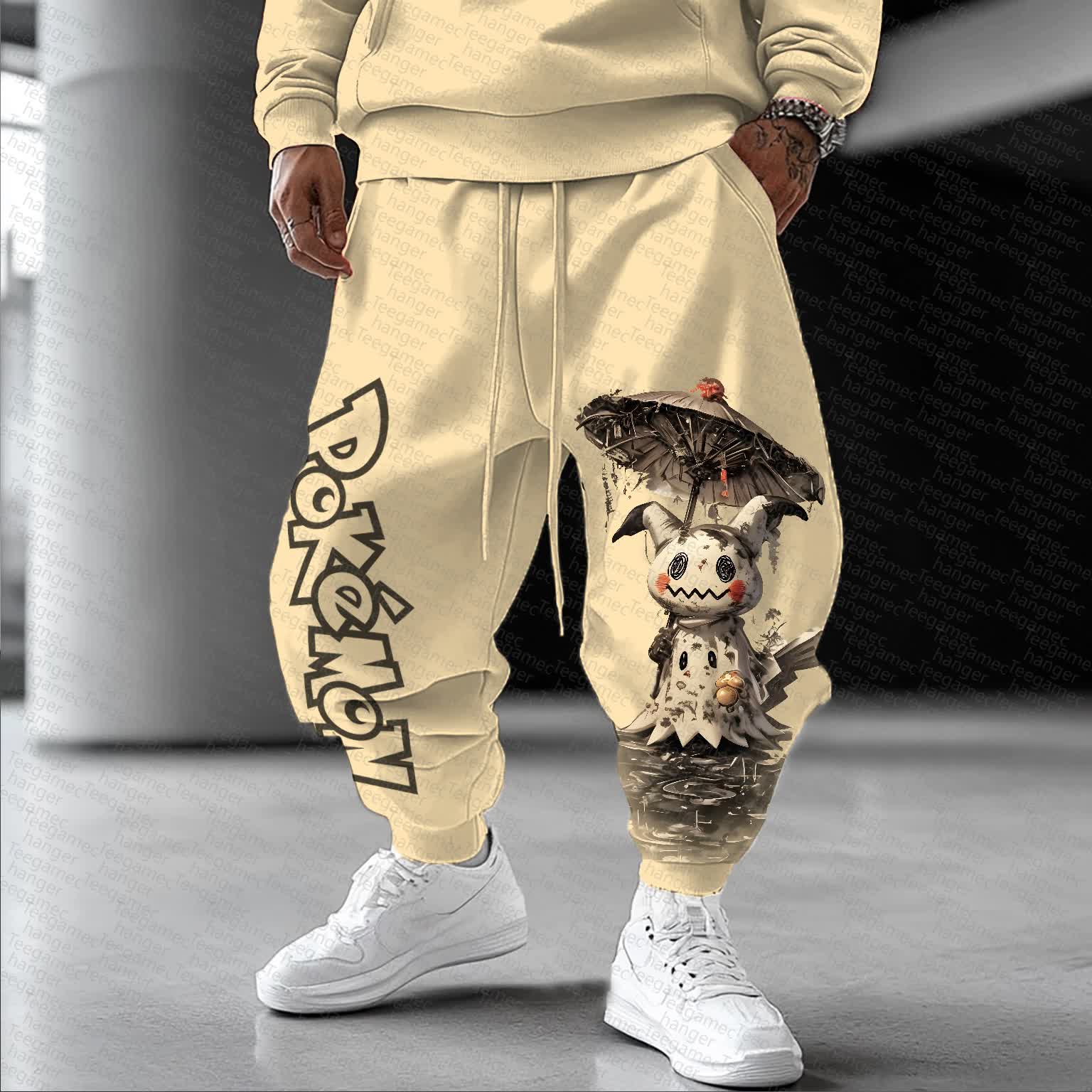 Unisex  “Pokémon” Casual Anime Streetwear Pants