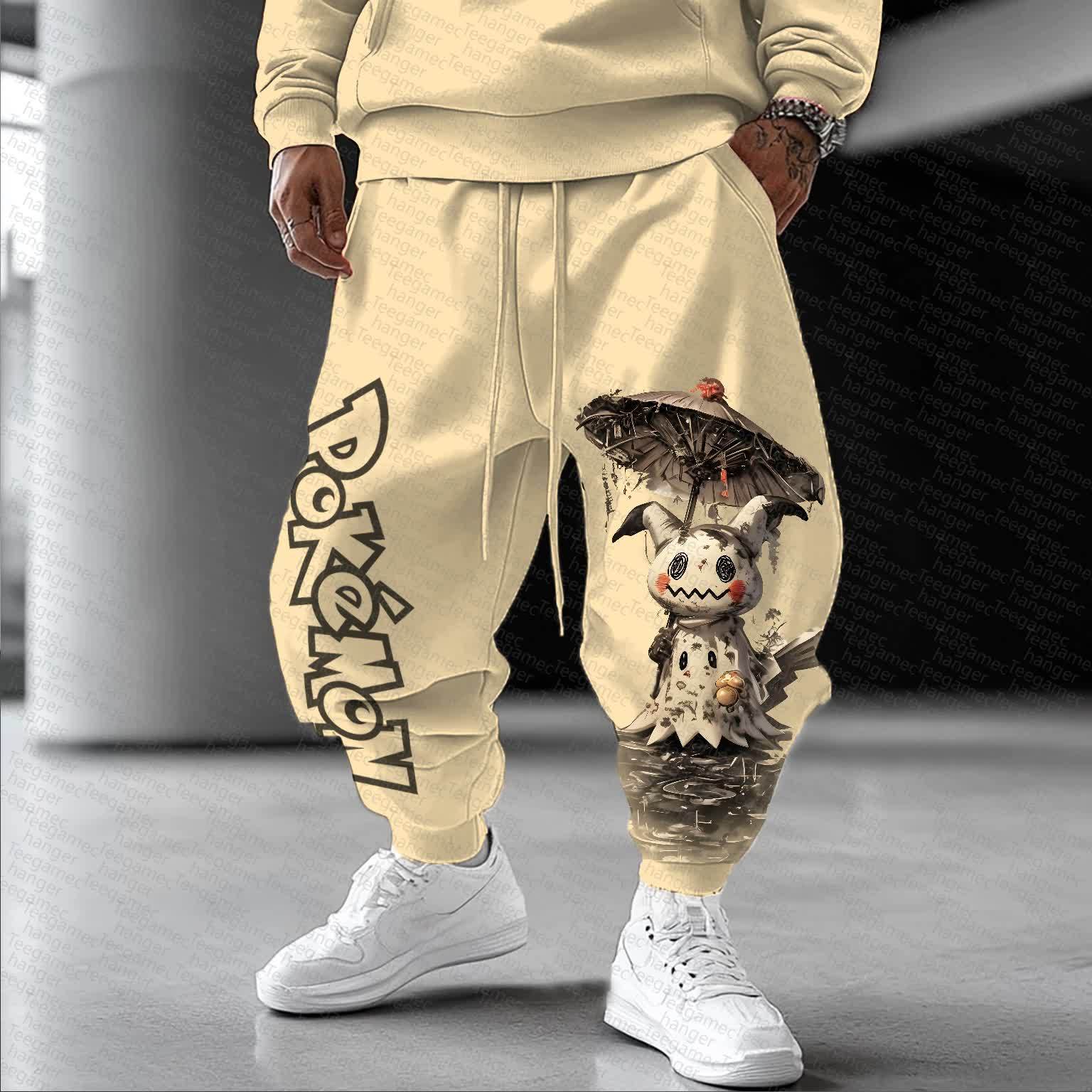 Unisex “Pokémon” Casual Anime Streetwear Pants