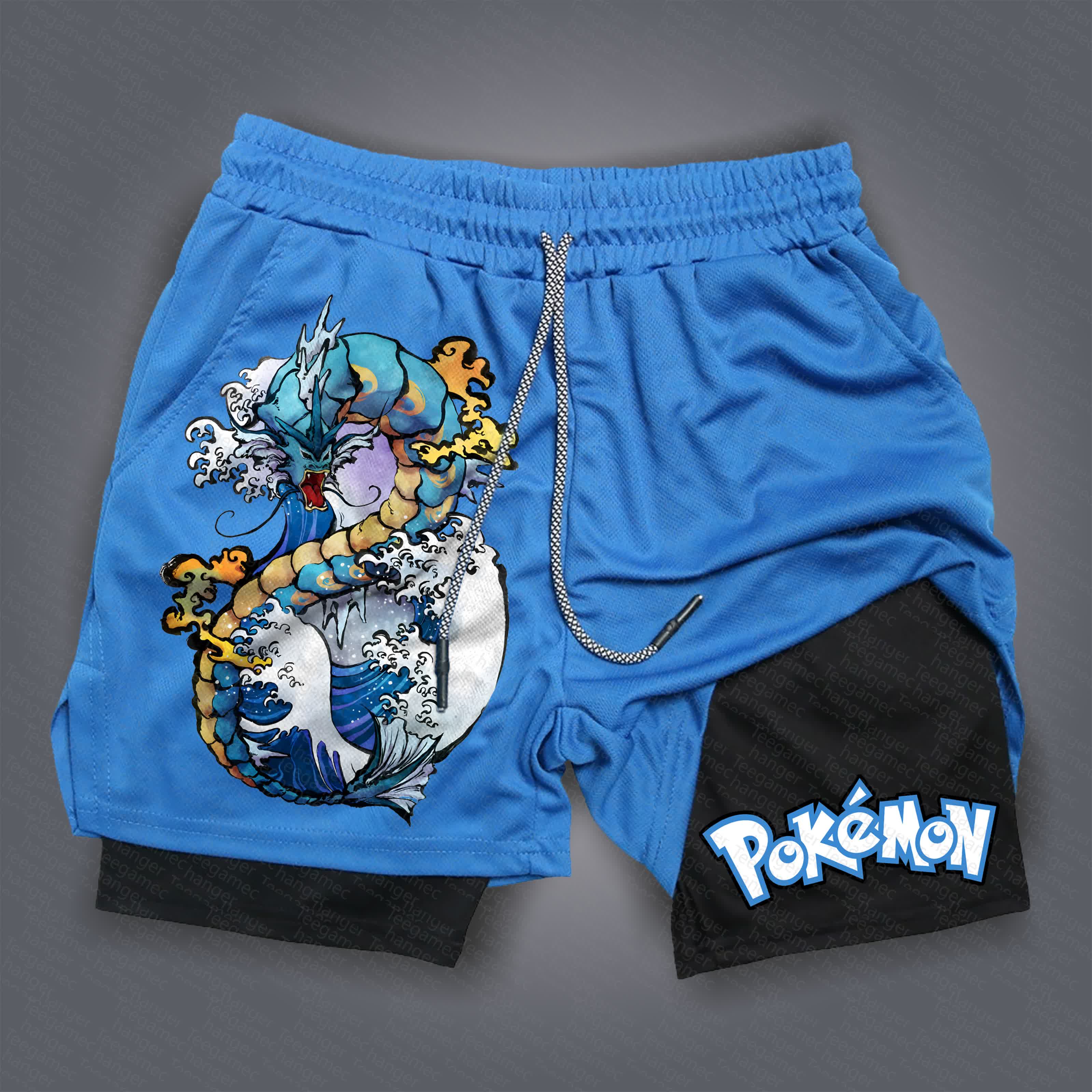 Unisex  “Pokémon” Casual Anime Streetwear Shorts