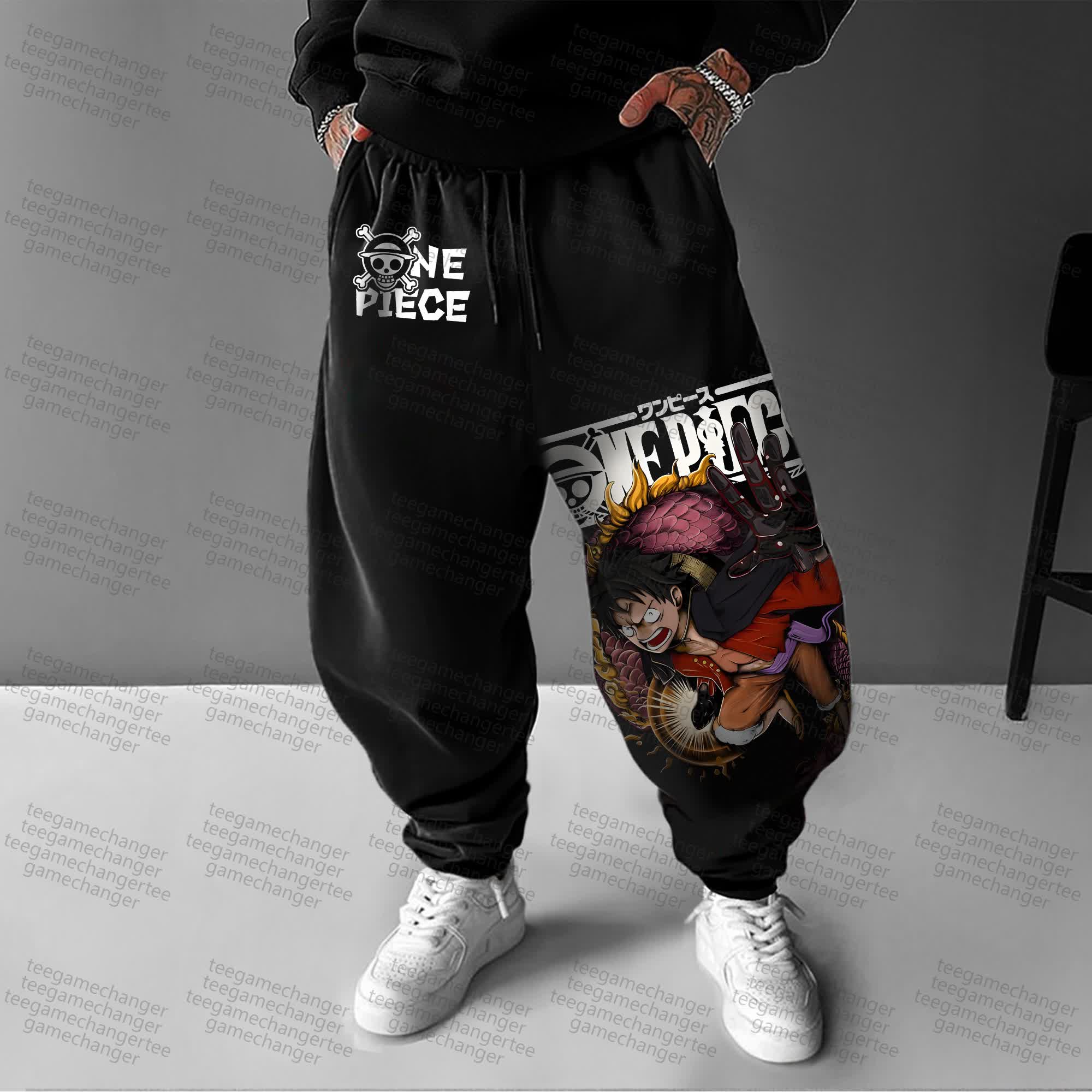 Unisex Anime Printed  Pants丨 One Piece