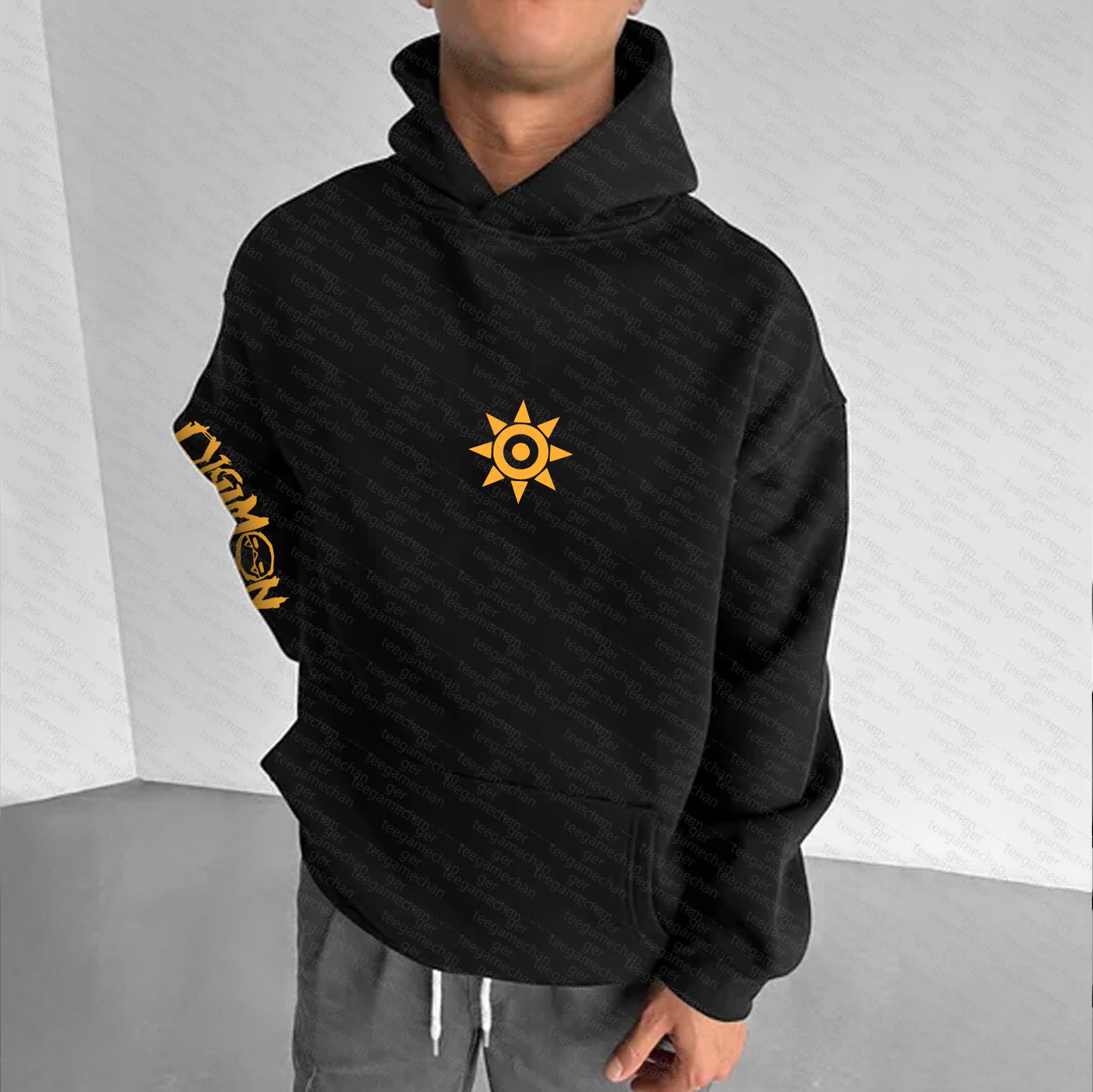 Unisex “Digimon” Anime Graphic Streetwear Vintage Hoodie