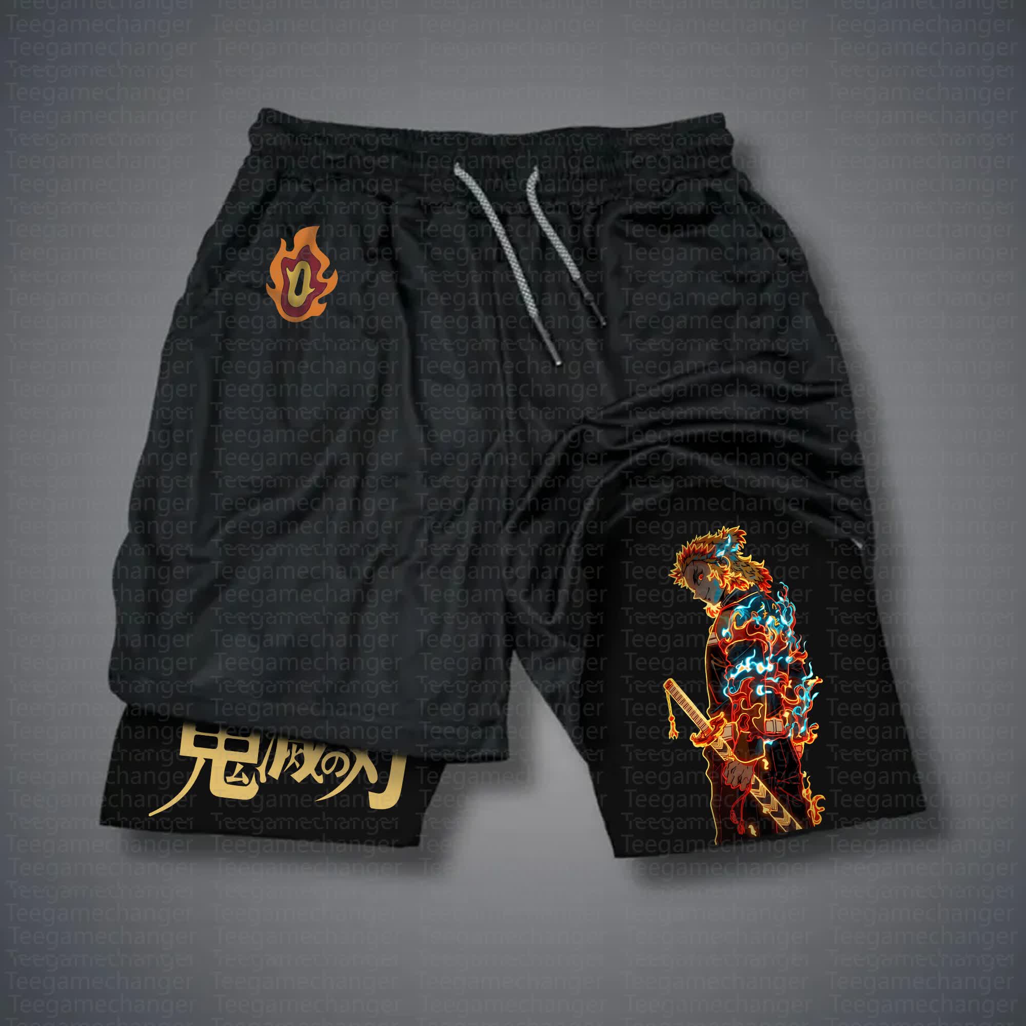 Unisex Casual Anime Streetwear Shorts 丨Demon Slayer