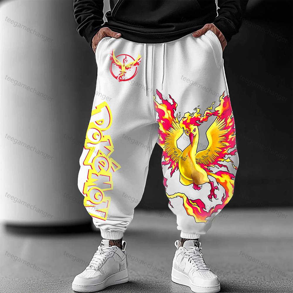 Unisex  “Pokémon” Casual Anime Streetwear Pants