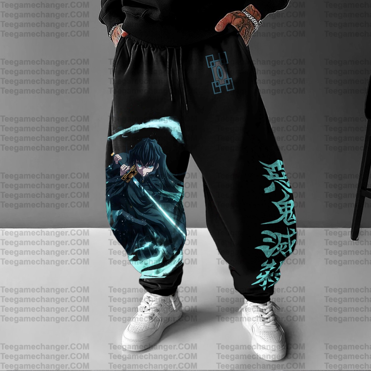 Unisex Anime Inspired Vintage Pants丨Demon Slayer