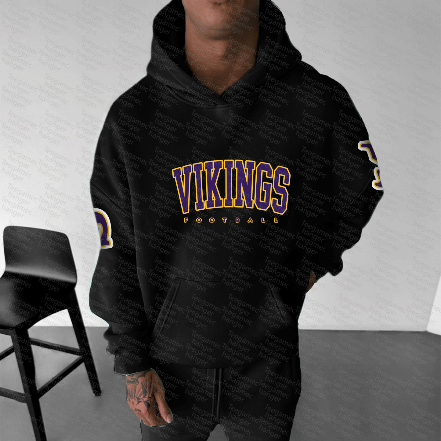 Unisex Graphic Streetwear Vintage Plush Hoodie