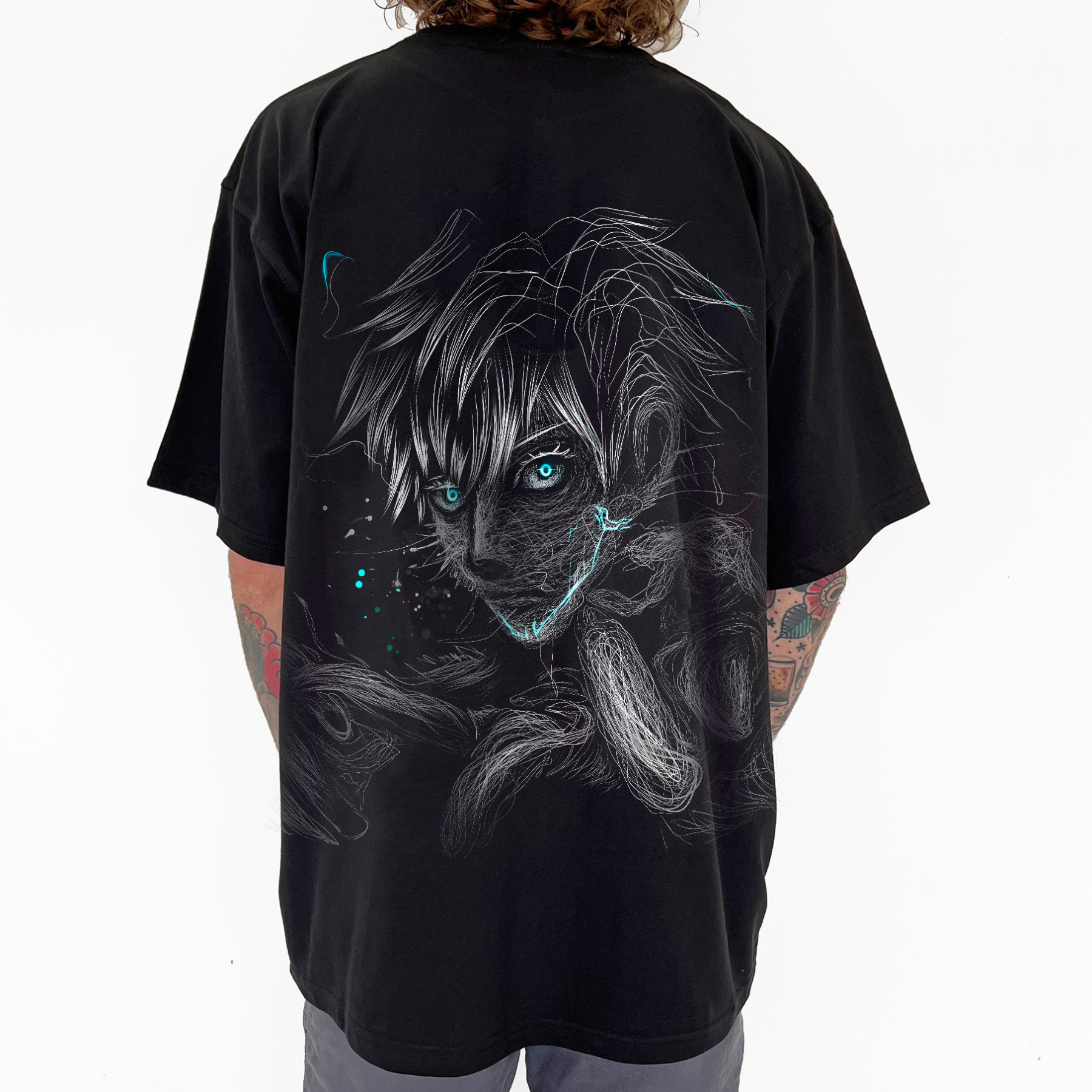 Beast Gohan T-shirt (heather grey)