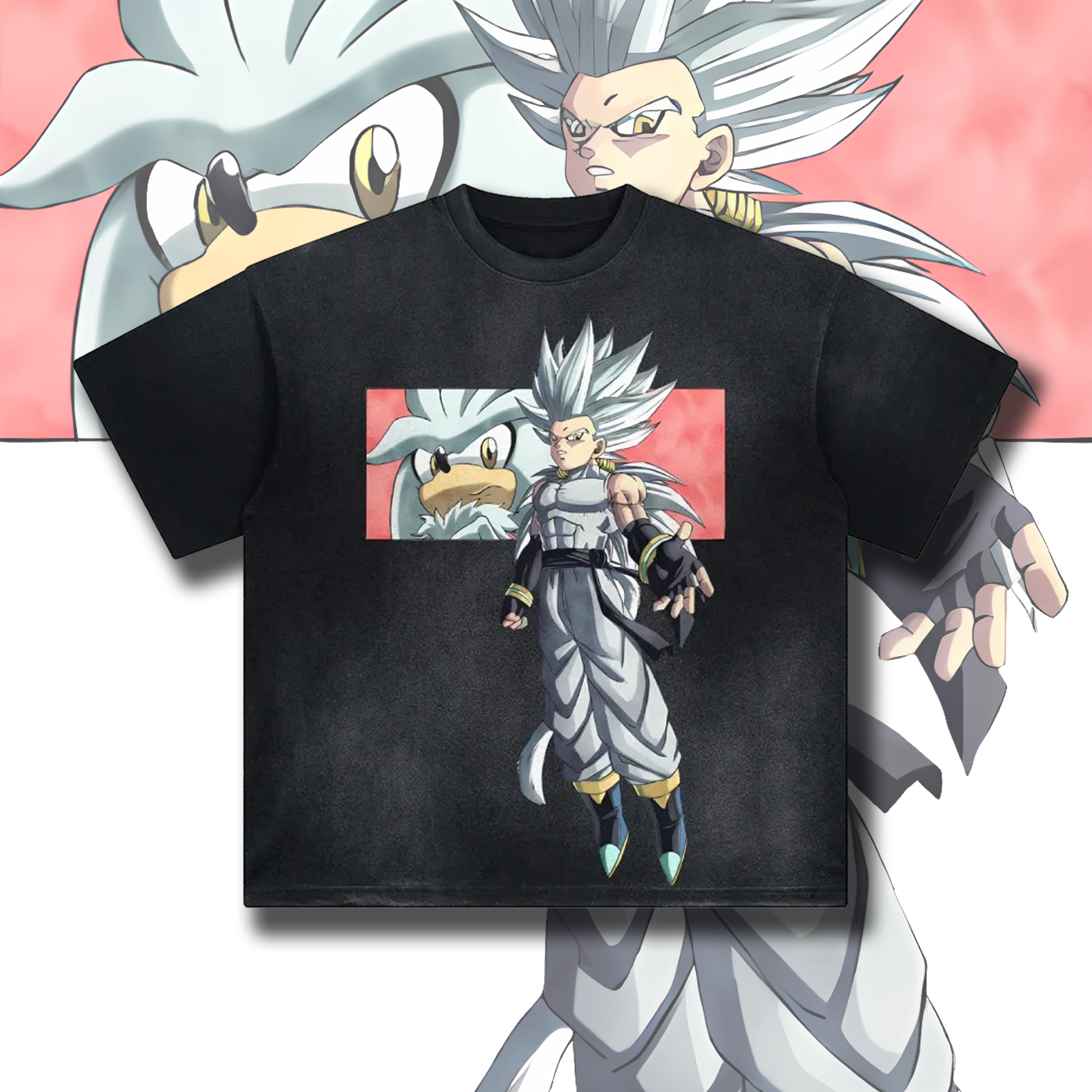 Unisex Anime Inspired Vintage T-Shirt