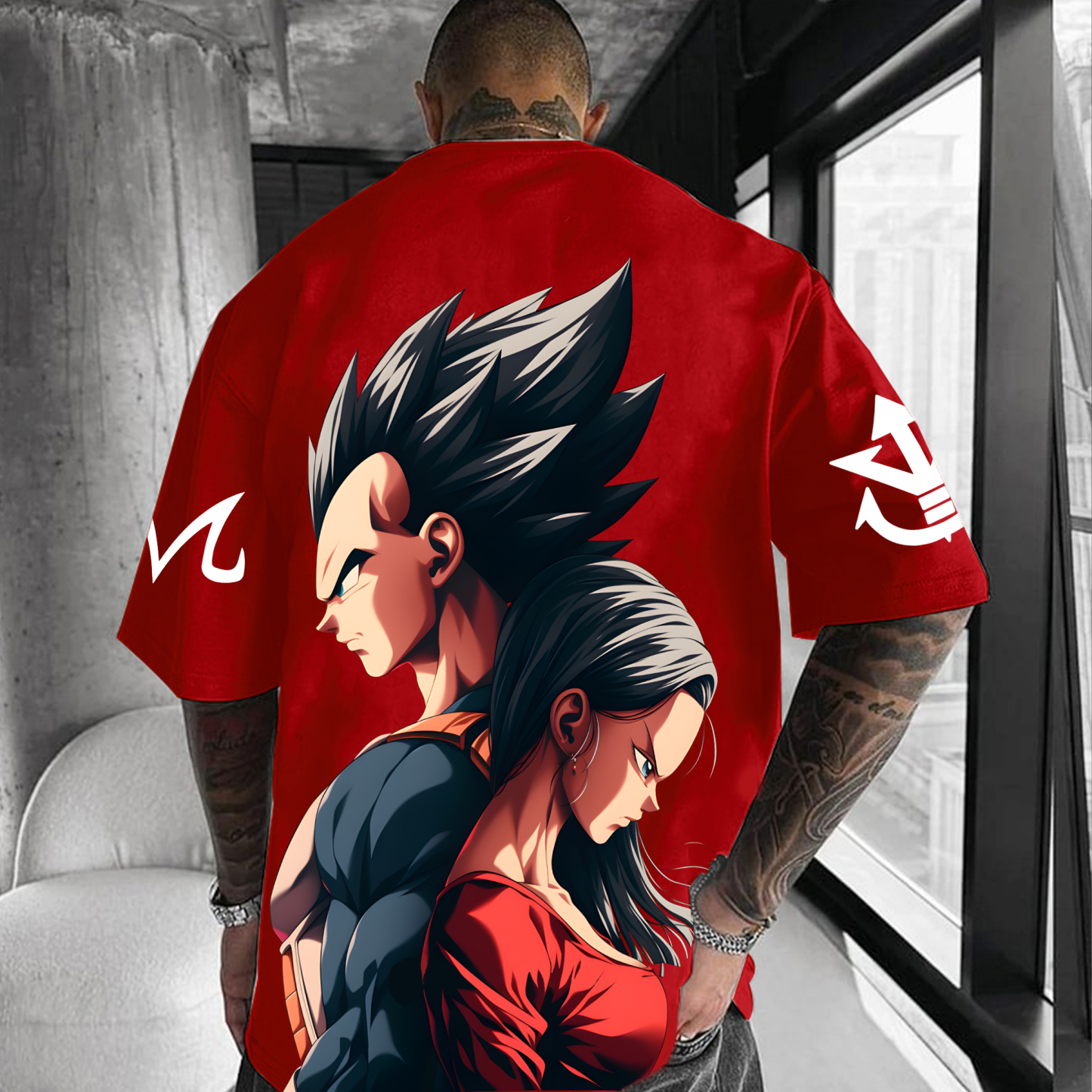 Unisex Anime Inspired Vintage T-Shirt