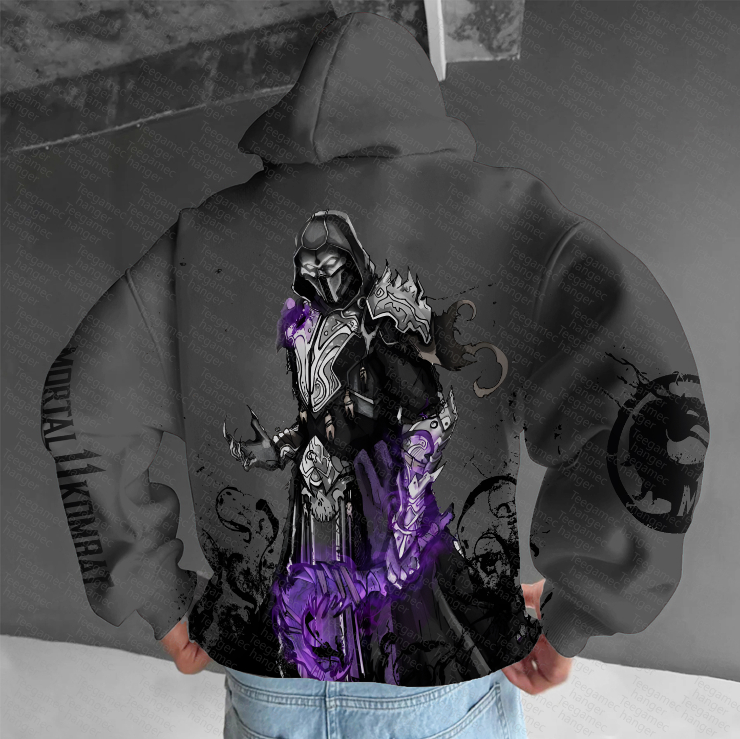 Unisex “Mortal Kombat” Anime Graphic Streetwear Vintage Hoodie