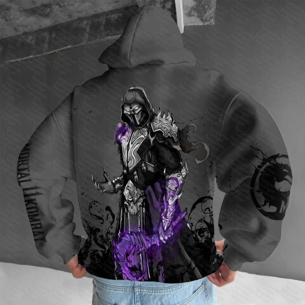 Unisex “MK”  Graphic Streetwear Vintage Hoodie