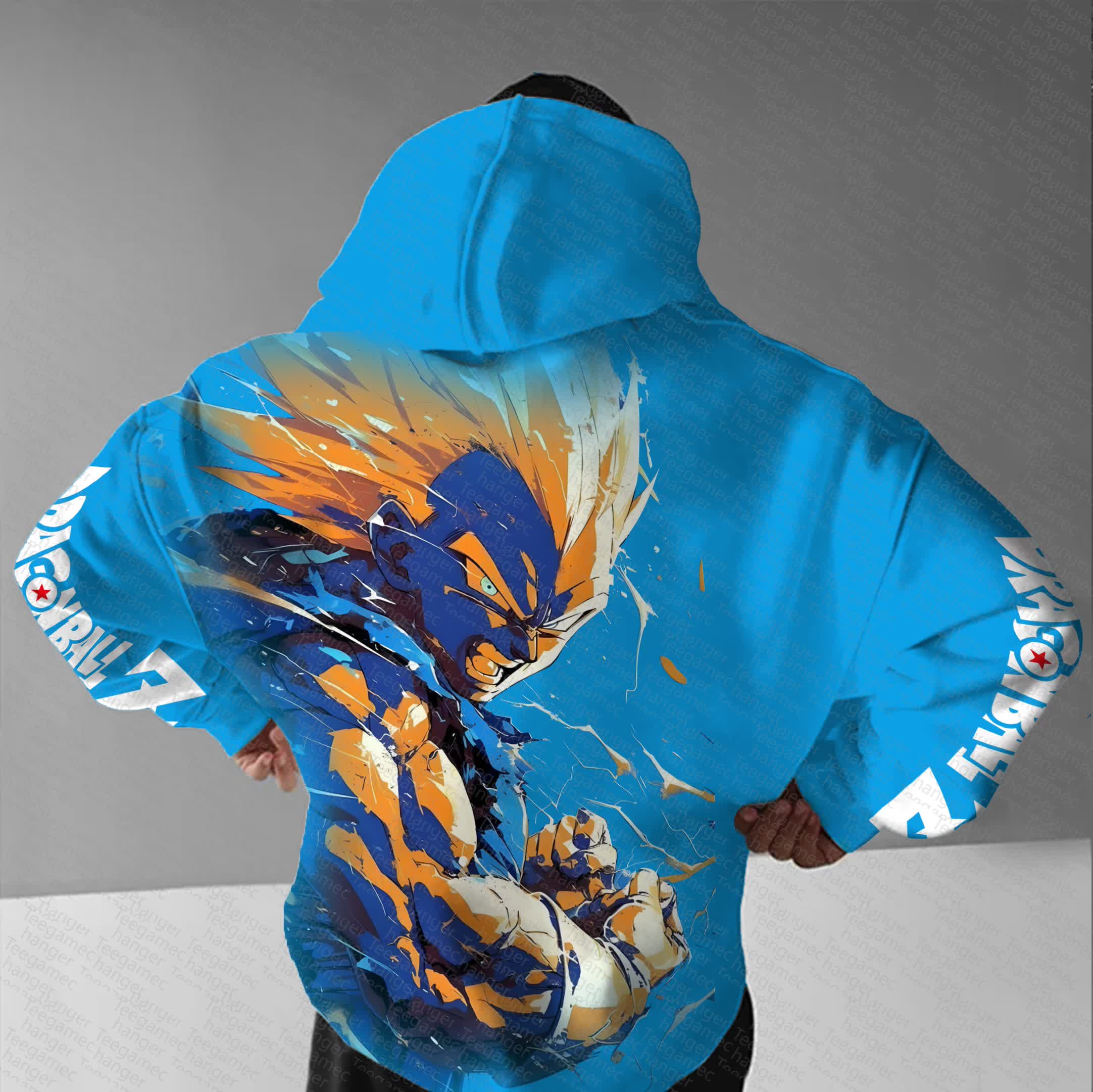 Unisex “Dragonball” Anime Graphic Streetwear Vintage Hoodie