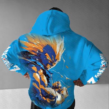 Unisex “Dragonball” Anime Graphic Streetwear Vintage Hoodie