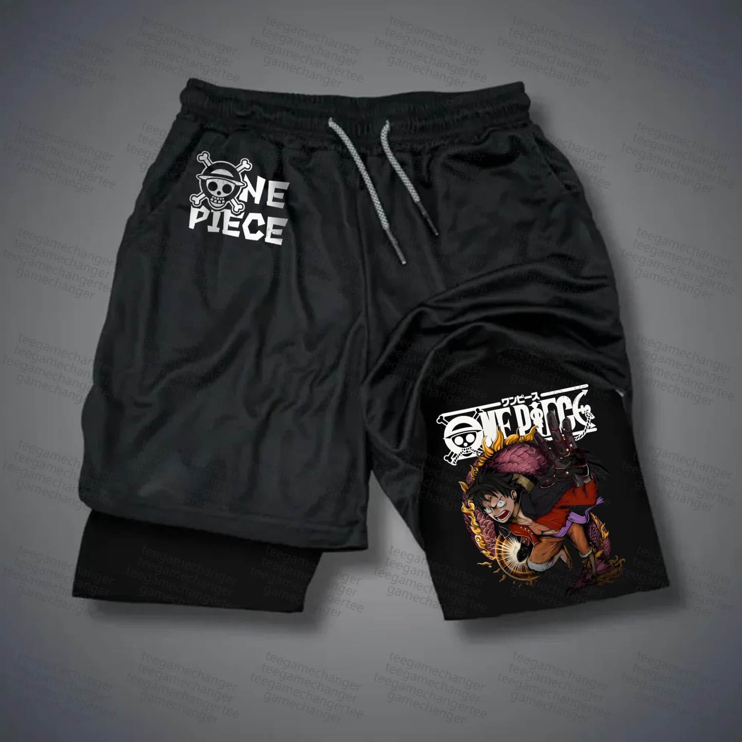 Unisex Casual Anime Streetwear Shorts | One Piece