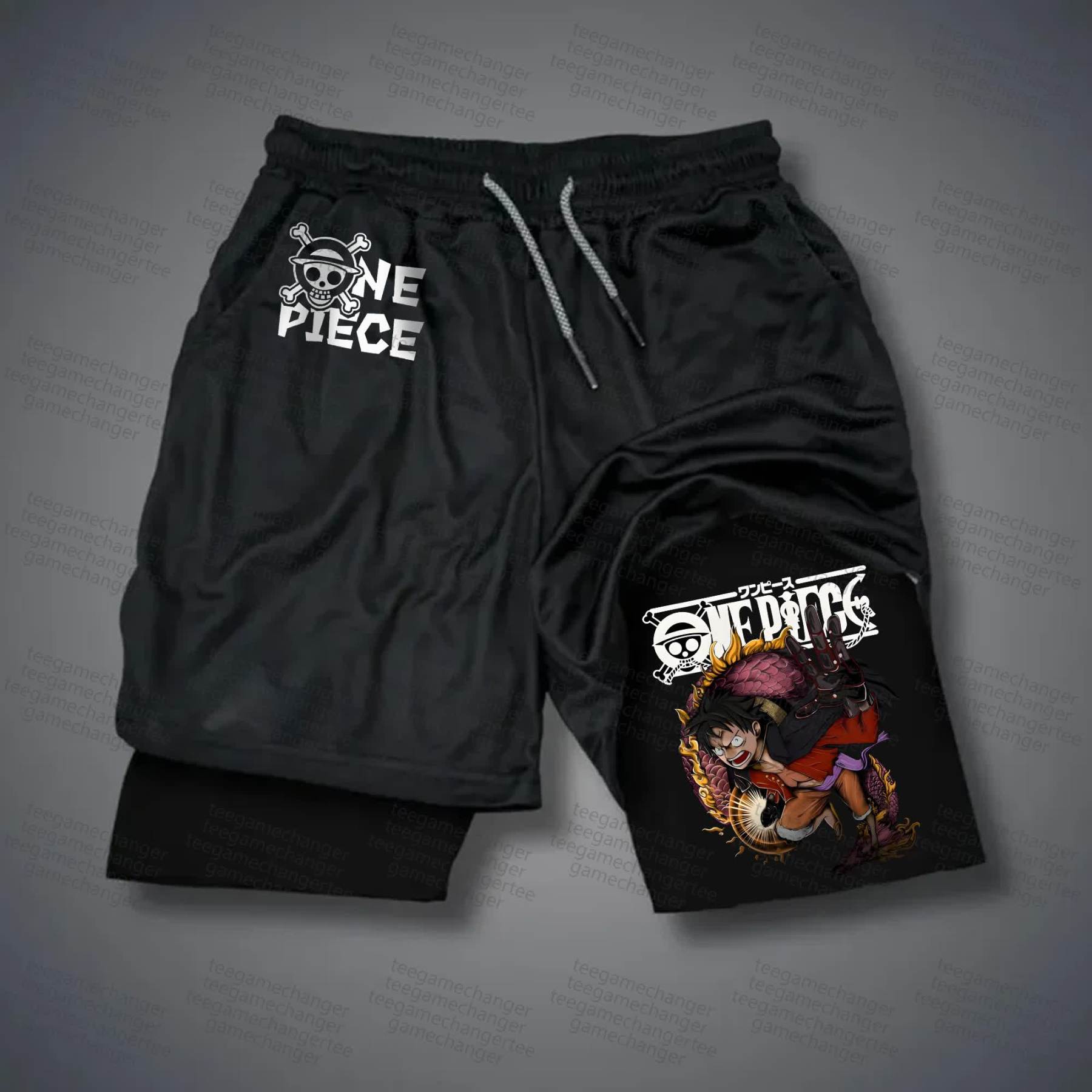 Unisex Casual Anime Streetwear Shorts | One Piece