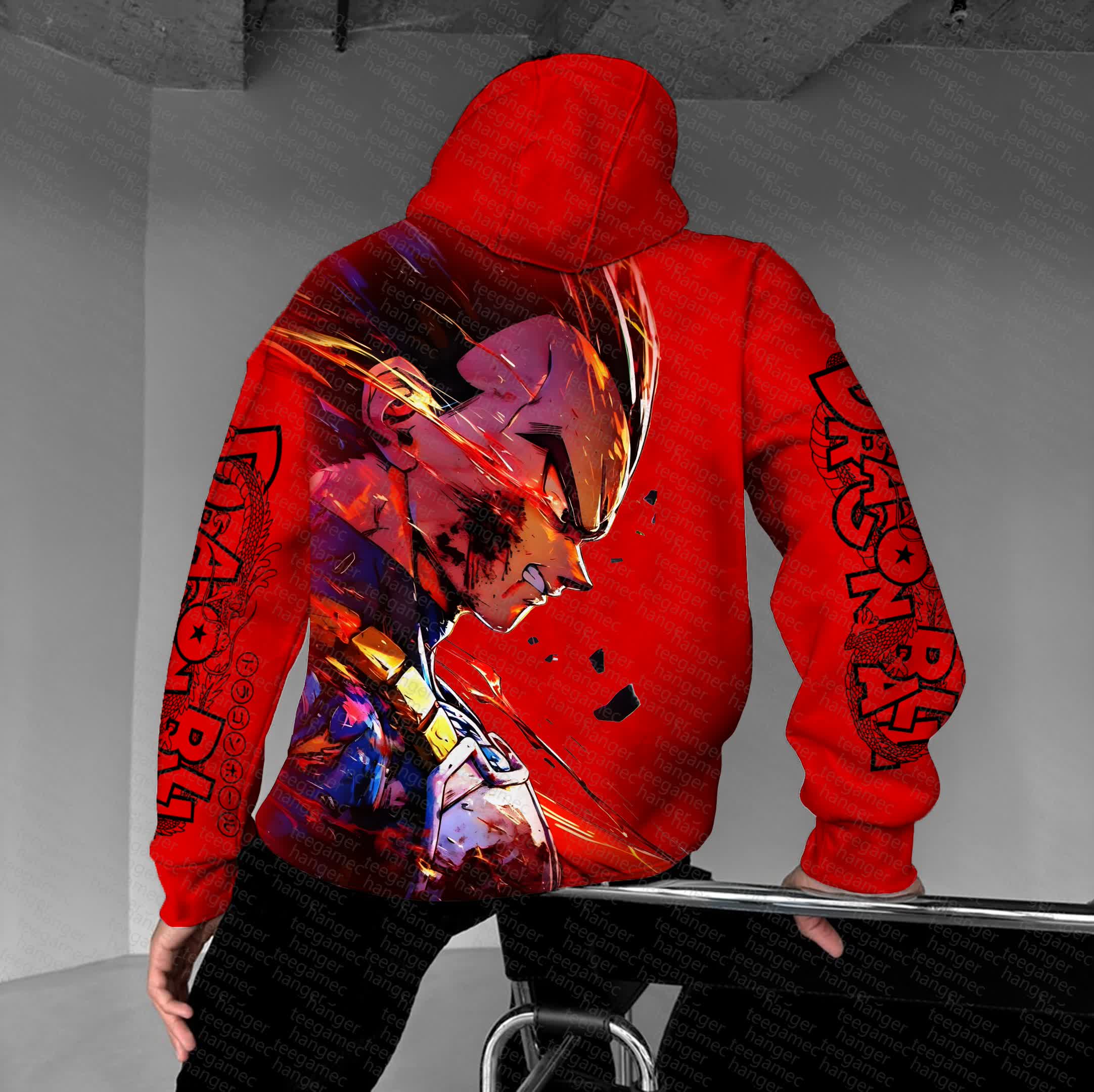 Unisex “DRAGON BALL” Anime Graphic Streetwear Vintage Hoodie