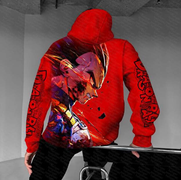 Unisex “DRAGON BALL” Anime Graphic Streetwear Vintage Hoodie