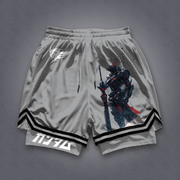 Unisex  “Gundam Series” Casual Anime Streetwear Shorts