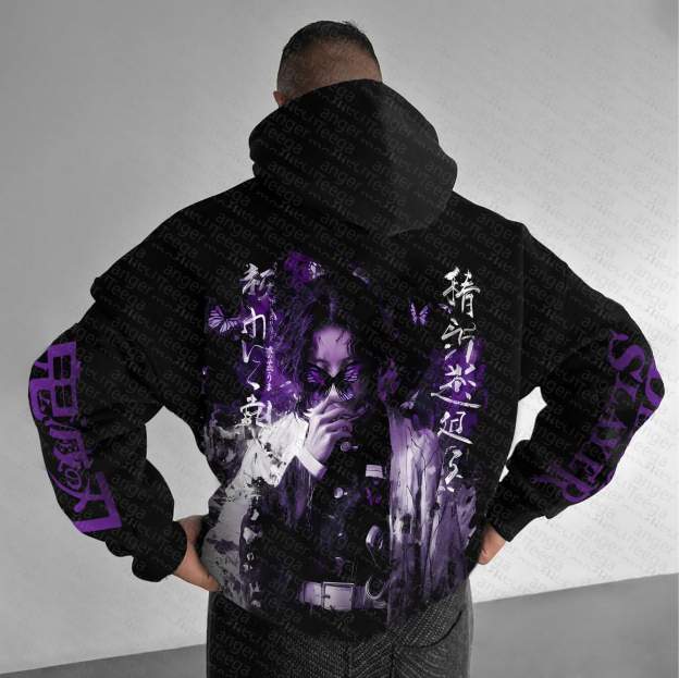 Unisex “Pokémon” Anime Graphic Streetwear Vintage Hoodie