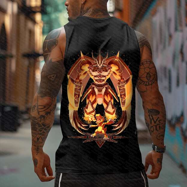 Unisex  “Digimon” Casual Anime  Tank Top