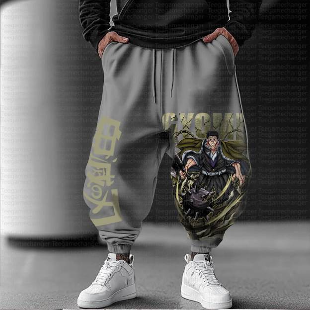 Unisex Anime Inspired Vintage Pants丨Demon Slayer