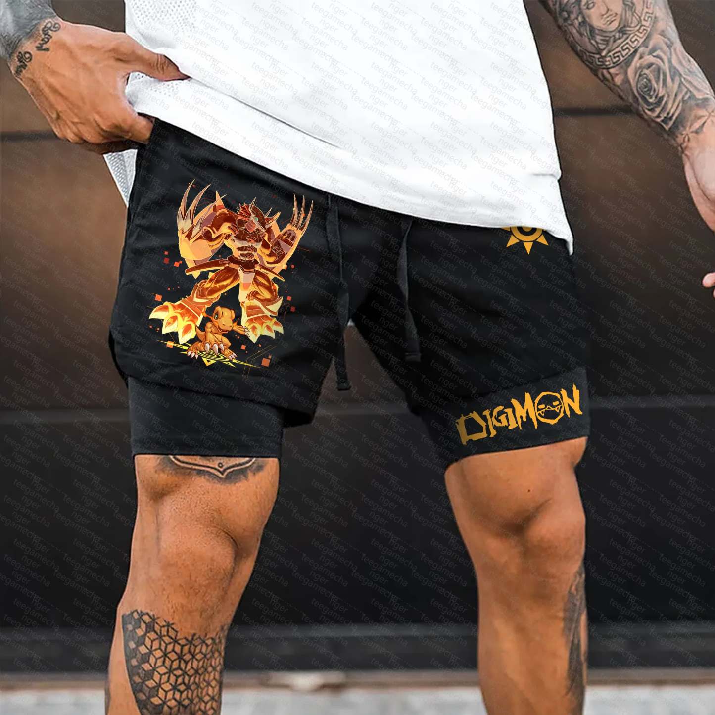 Unisex  “Digimon” Casual Anime Streetwear Shorts