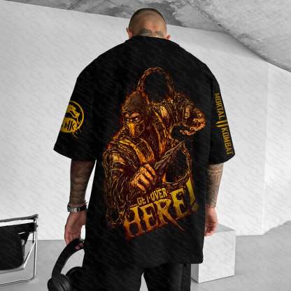 Unisex  "Mortal Kombat" Anime Inspired Vintage T-Shirt