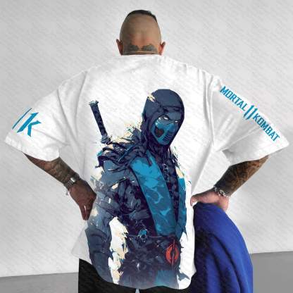 Unisex  "Mortal Kombat"  Inspired Vintage T-Shirt