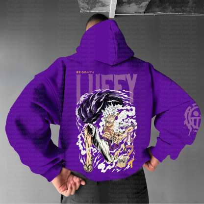 Unisex Anime Graphic Streetwear Vintage Hoodie丨One Piece