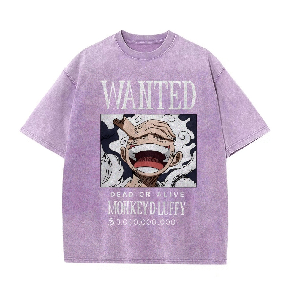 Luffy Vintage Oversized T-Shirt | One Piece-Teegamechanger