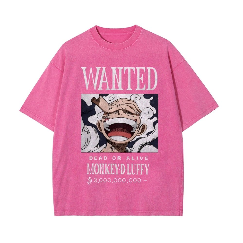 Luffy Vintage Oversized T-Shirt | One Piece-Teegamechanger