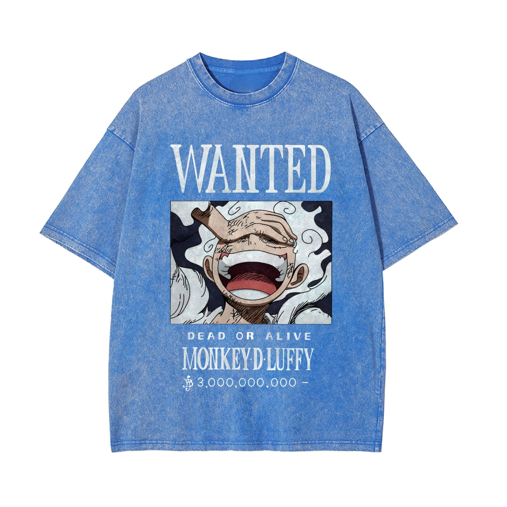 Luffy Vintage Oversized T-Shirt | One Piece-Teegamechanger