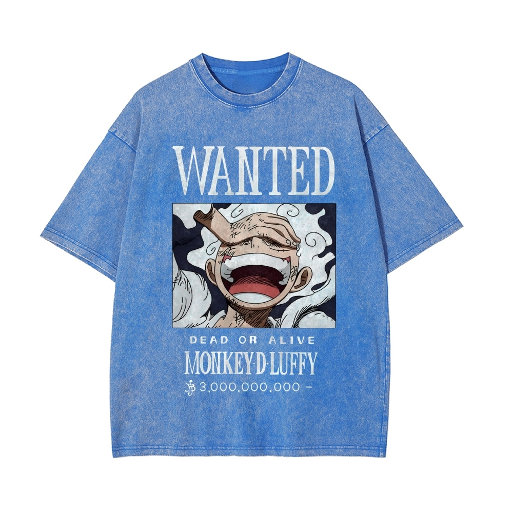Luffy Vintage Oversized T-Shirt | One Piece-Teegamechanger
