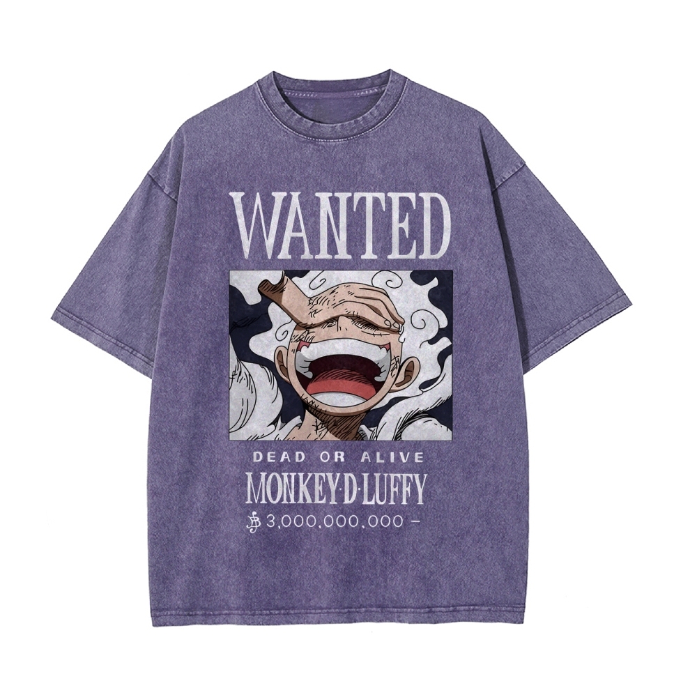 Luffy Vintage Oversized T-Shirt | One Piece-Teegamechanger