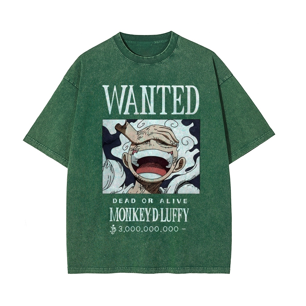 Luffy Vintage Oversized T-Shirt | One Piece-Teegamechanger
