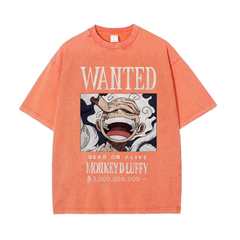 Luffy Vintage Oversized T-Shirt | One Piece-Teegamechanger