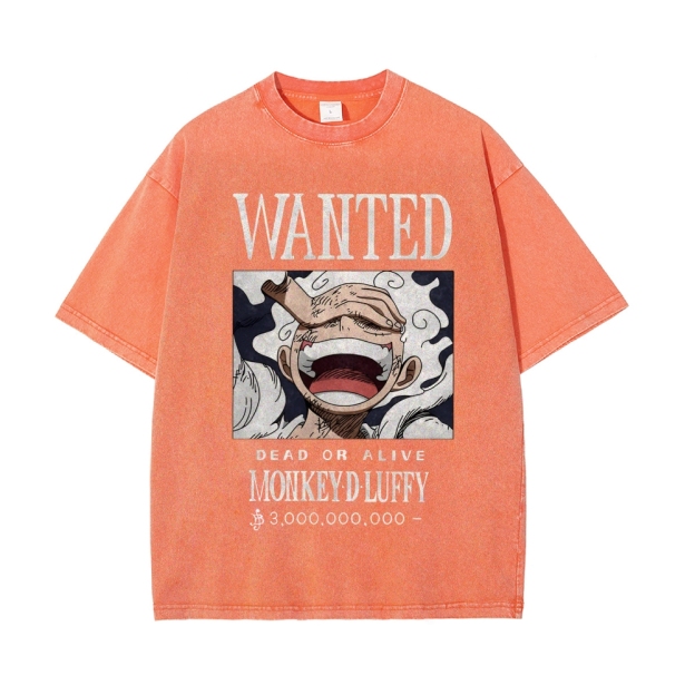 Luffy Vintage Oversized T-Shirt | One Piece-Teegamechanger