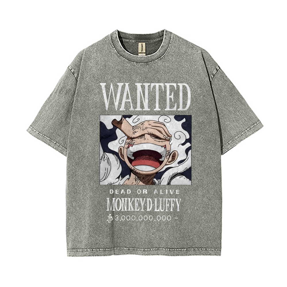 Luffy Vintage Oversized T-Shirt | One Piece-Teegamechanger