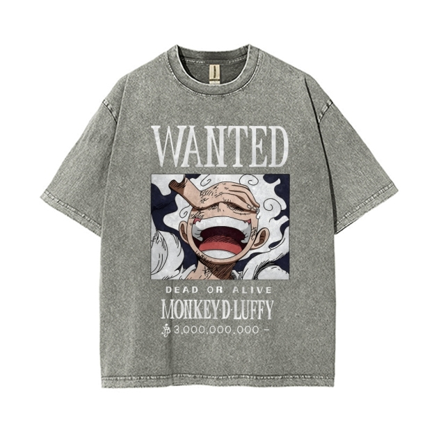 Luffy Vintage Oversized T-Shirt | One Piece-Teegamechanger