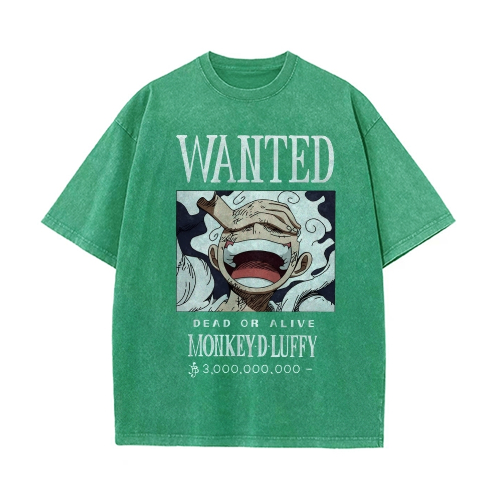 Luffy Vintage Oversized T-Shirt | One Piece-Teegamechanger