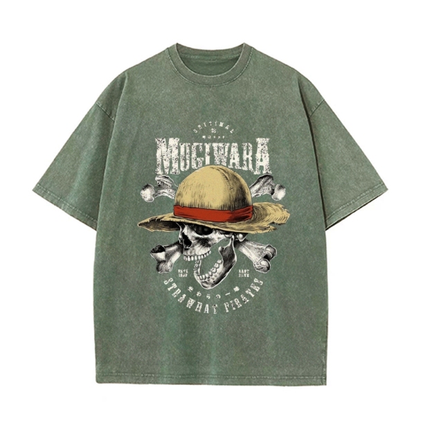 Vintage Snowflake Washed T-Shirt | One Piece-Teegamechanger