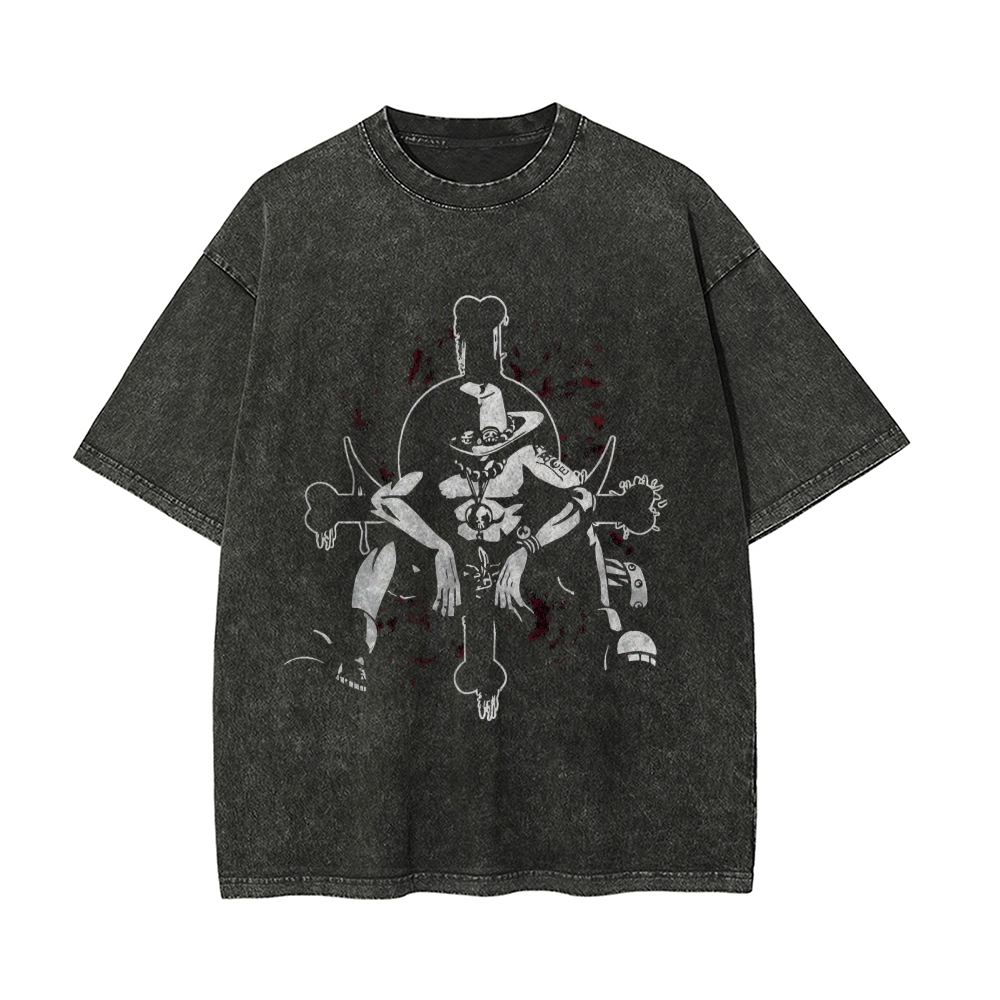 Ace Vintage Oversized T-Shirt | One Piece-Teegamechanger