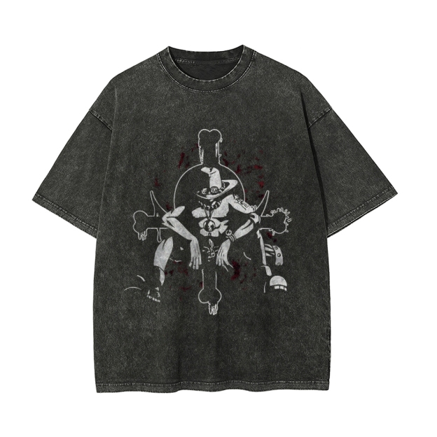 Ace Vintage Oversized T-Shirt | One Piece-Teegamechanger